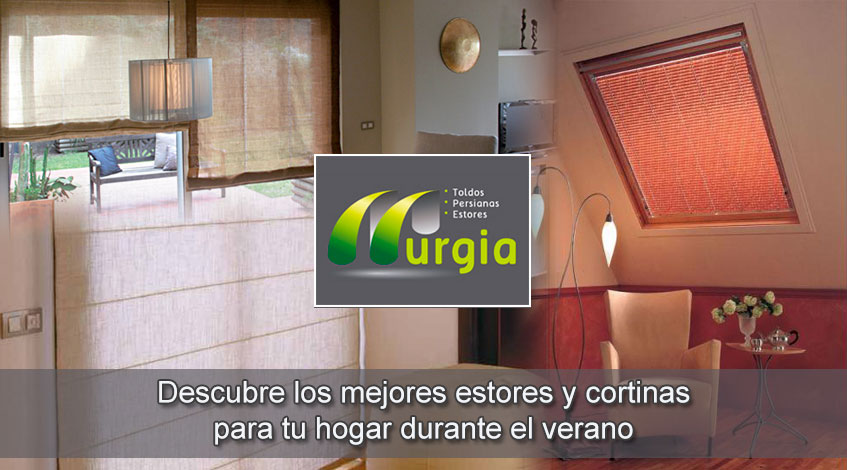 Estores y cortinas para el verano